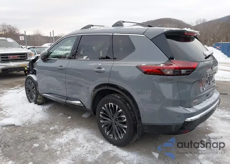 2025 Nissan Rogue Platinum Intelligent Awd из США, поврежденный, VIN JN8BT3DD2SW302974